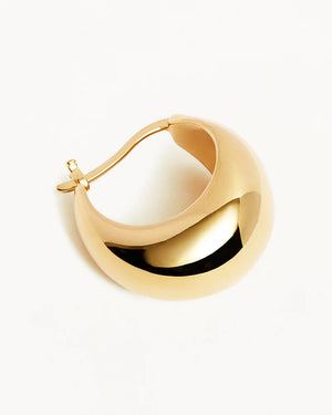 By Charlotte Sunkissed Large Hoops - 18k Gold Vermeil