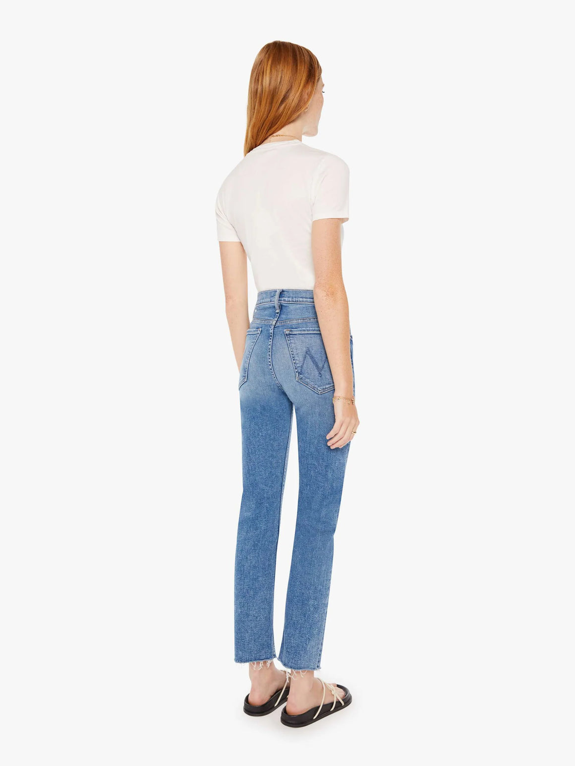 Mother Denim The Tomcat Ankle Fray - On The Road