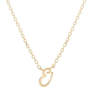 By Charlotte 14K Gold Love Letter Necklace